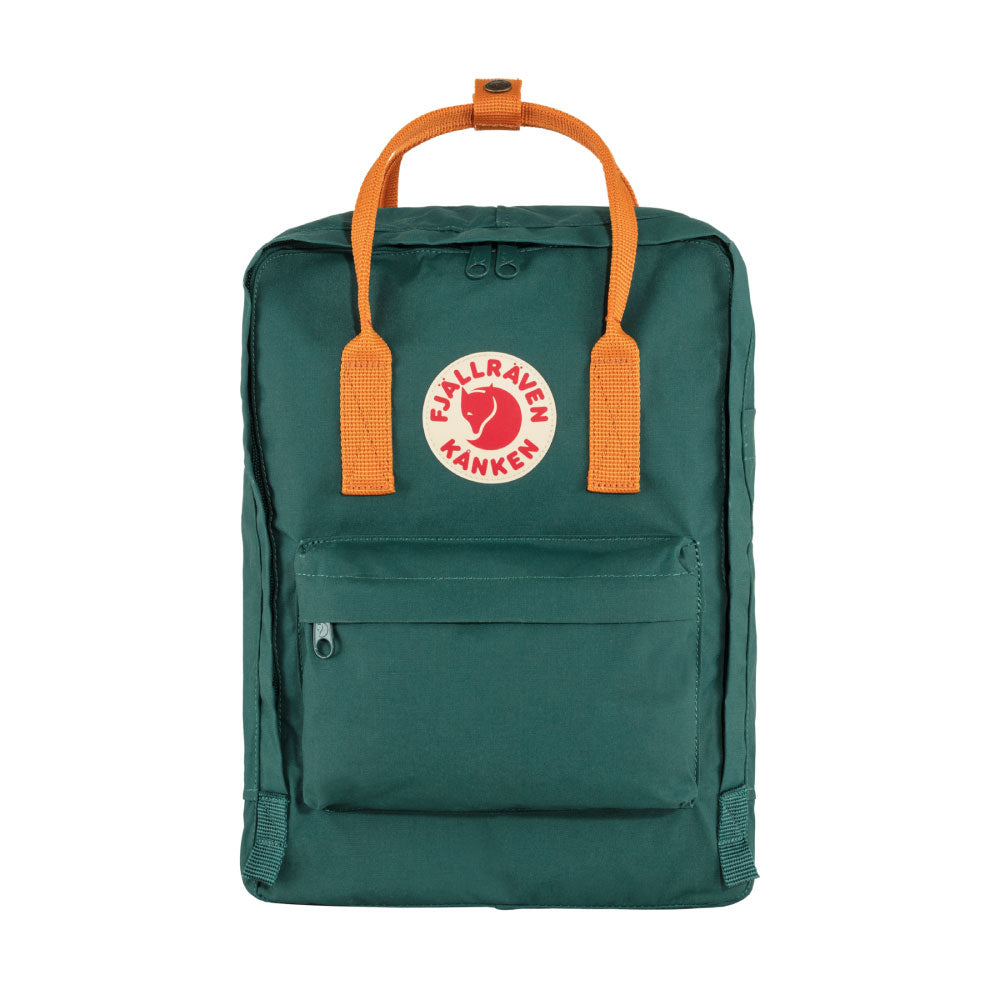Mochila Fjallraven Kanken Arctic Green-Spicy Orange Unisex
