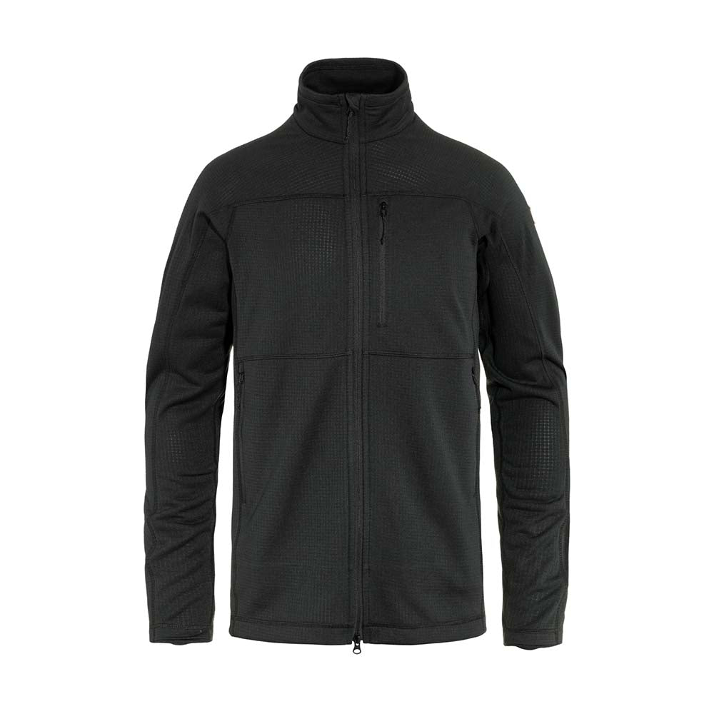 Casaca Fjallraven Abisko Lite Fleece Jacket  Black Hombre