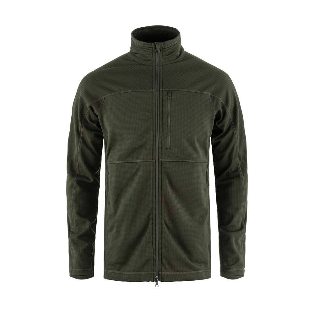 Casaca Fjallraven Abisko Lite Fleece Jacket  Deep Forest Hombre