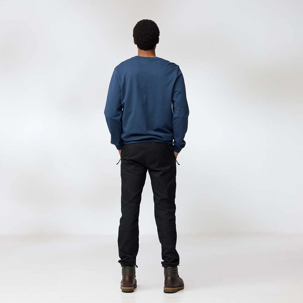 Poleron Fjallraven Vardag Sweater Black Hombre