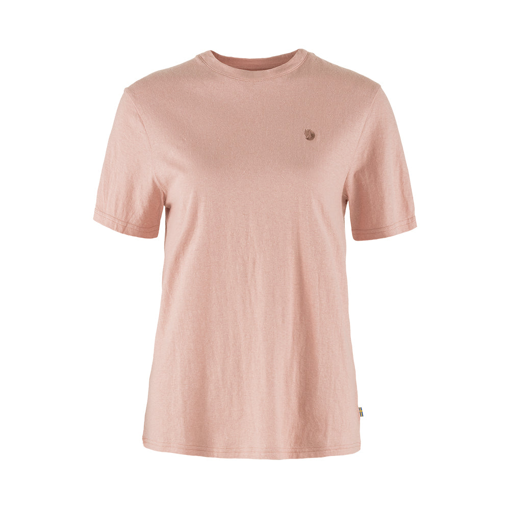 Polo Fjallraven Hemp Blend Chalk Rose Mujer