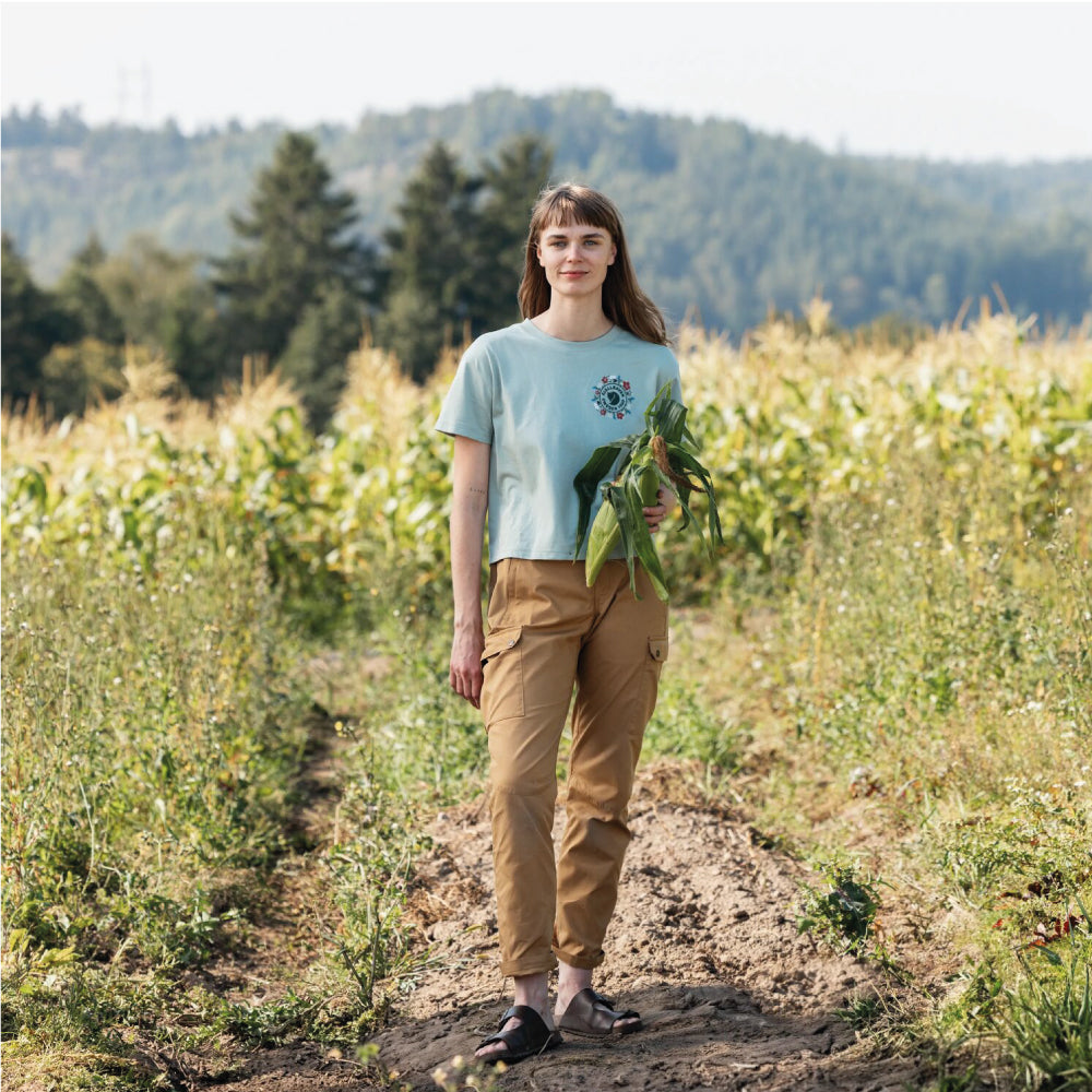 Polo Fjallraven Fjallblomster Logo Mujer