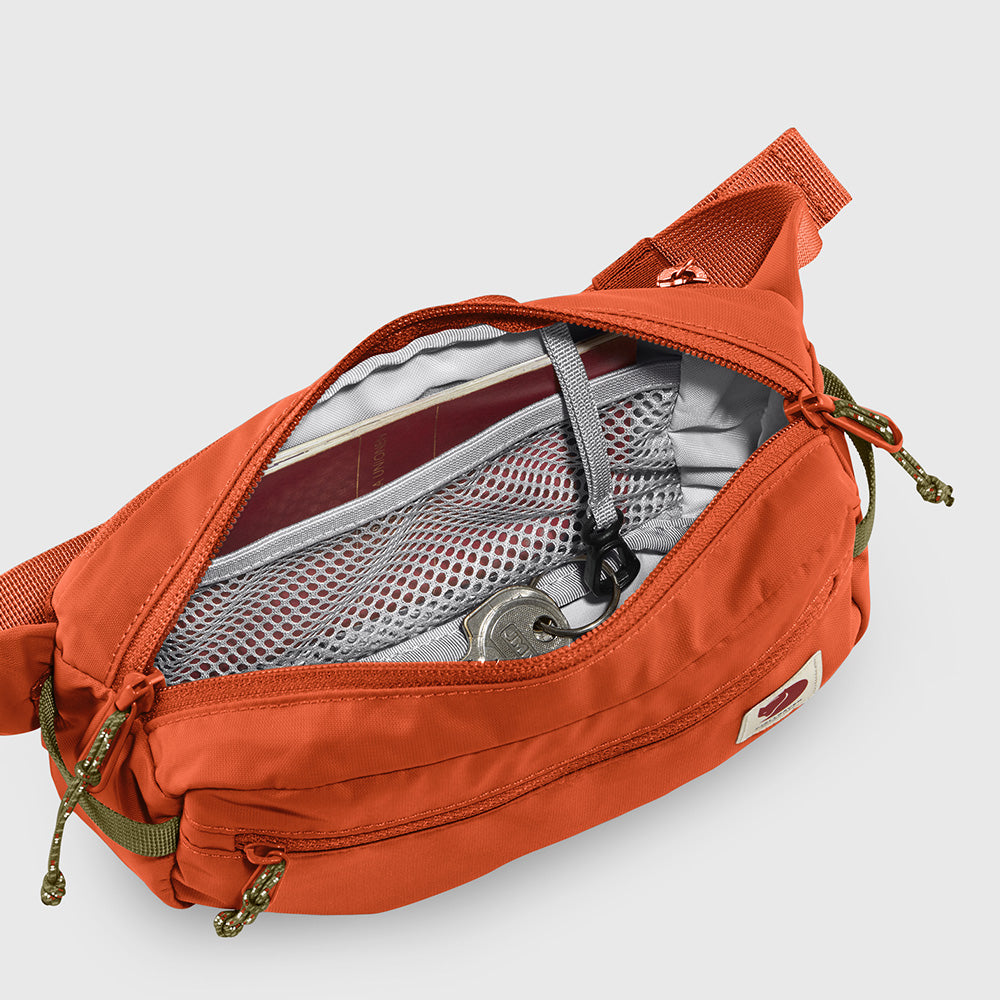 Canguro Fjallraven High Coast Hip Pack Rowan Red Unisex