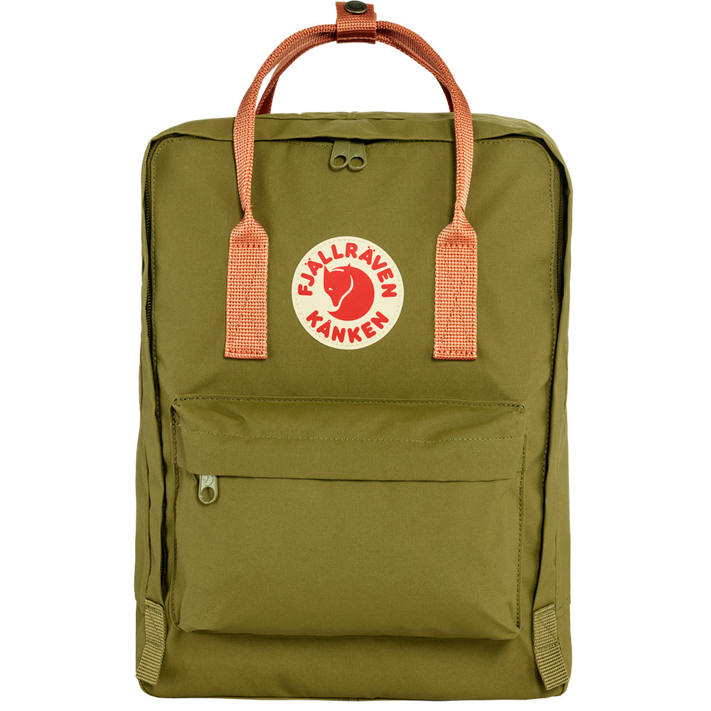 Mochila Fjallraven Kanken Foliage Green-Peach Sand Unisex