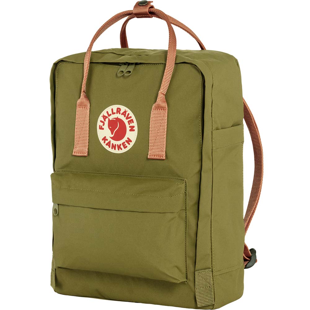 Mochila Fjallraven Kanken Foliage Green-Peach Sand Unisex