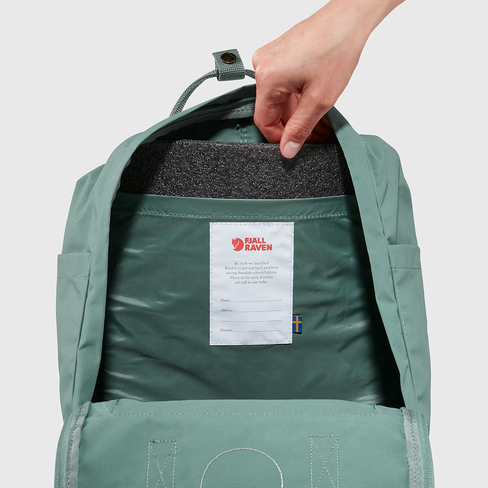 Mochila Fjallraven Kanken Frost Green Unisex