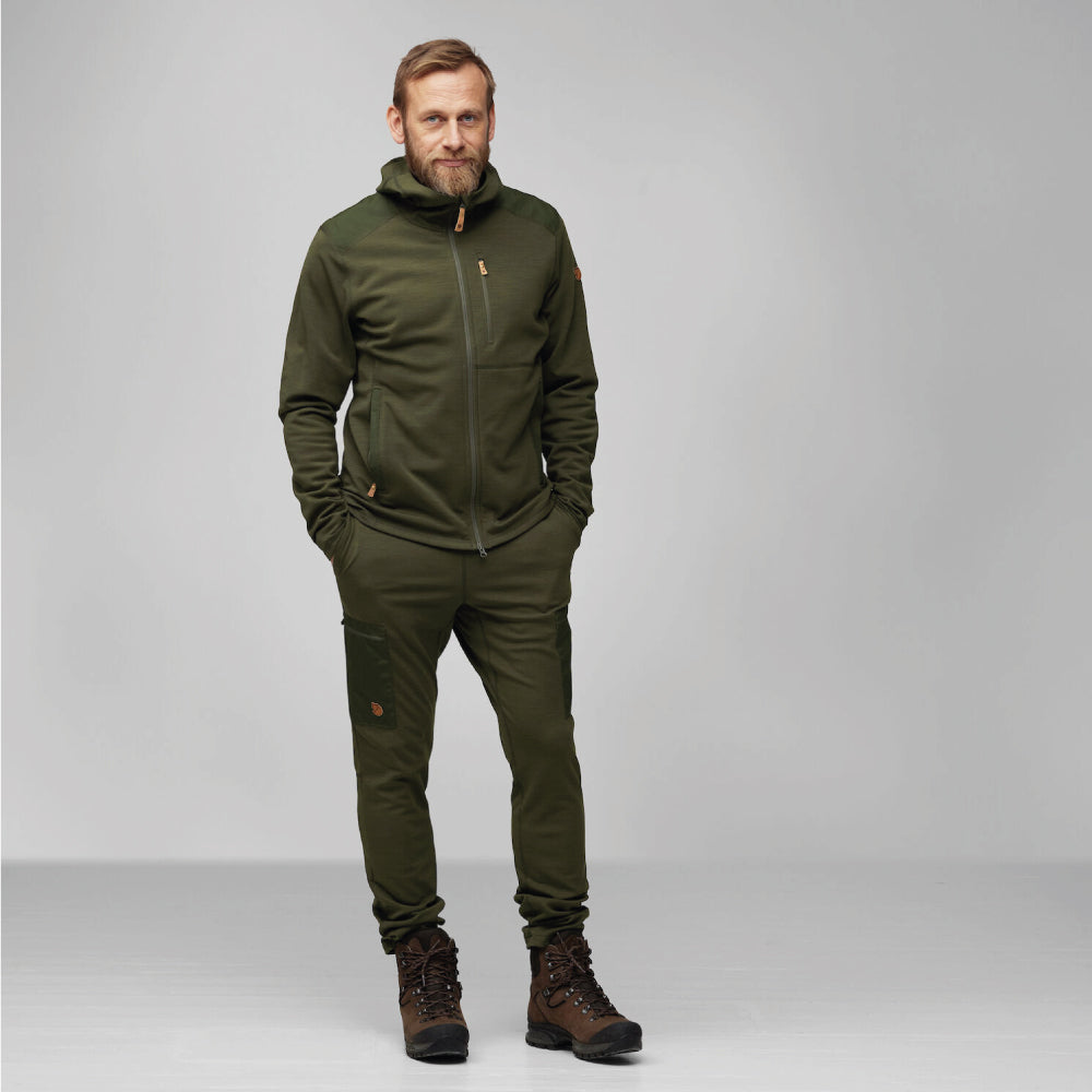 Casaca Fjallraven Keb Fleece Hoodie Hombre