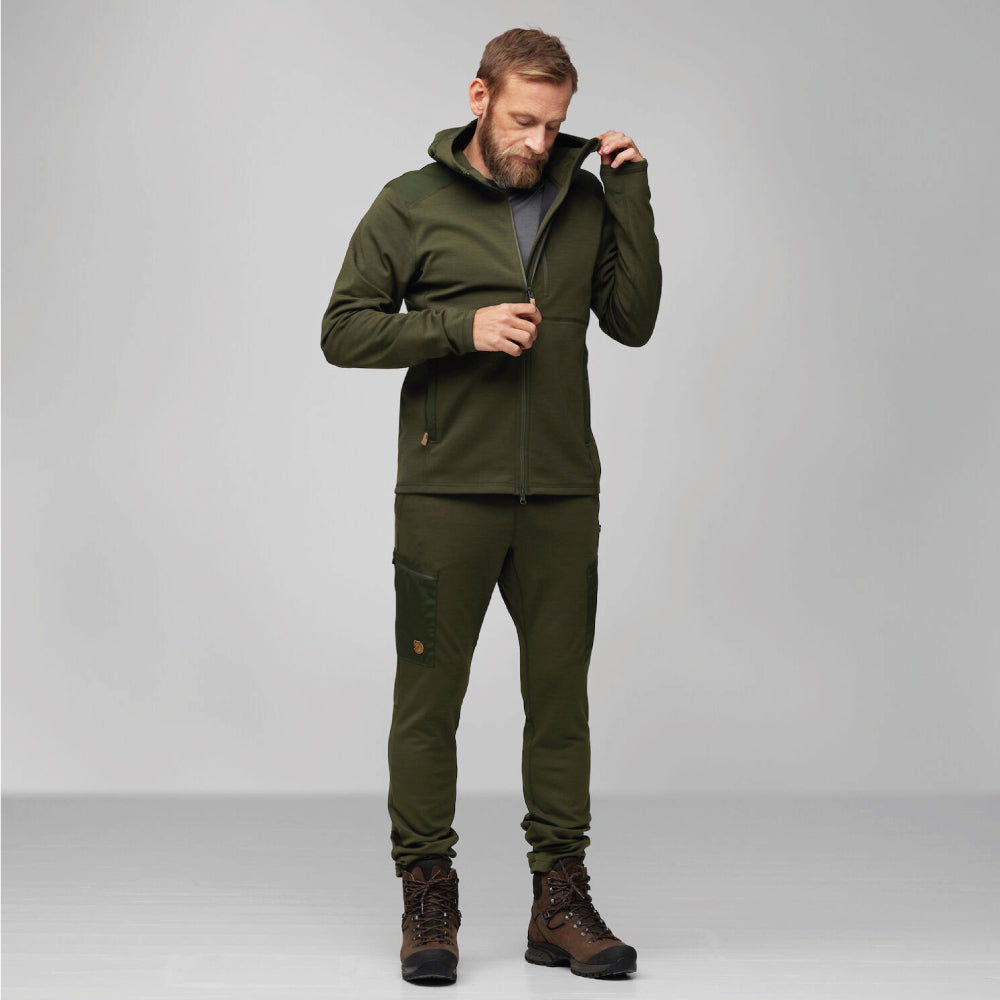 Casaca Fjallraven Keb Fleece Hoodie Hombre