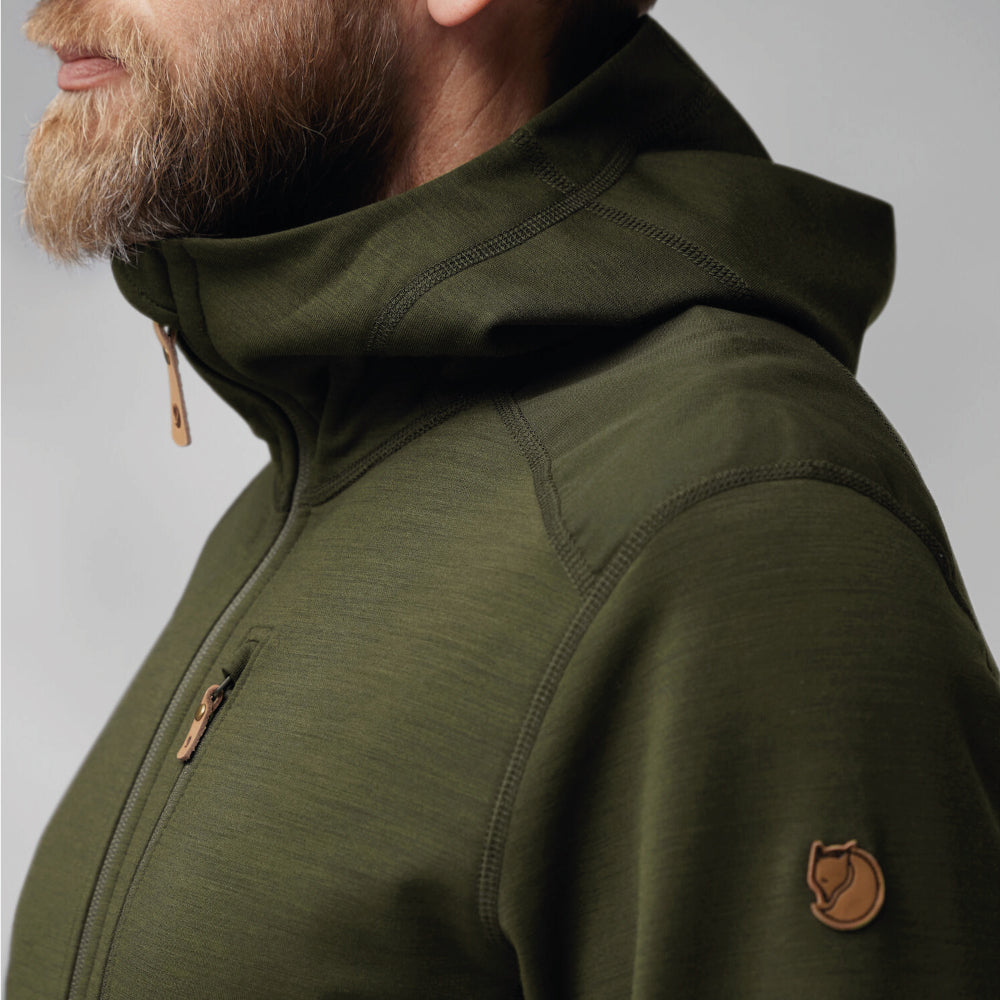 Casaca Fjallraven Keb Fleece Hoodie Hombre