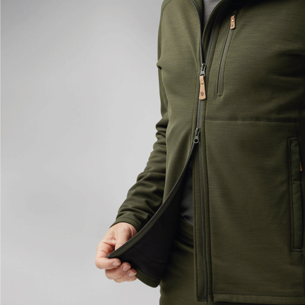 Casaca Fjallraven Keb Fleece Hoodie Hombre