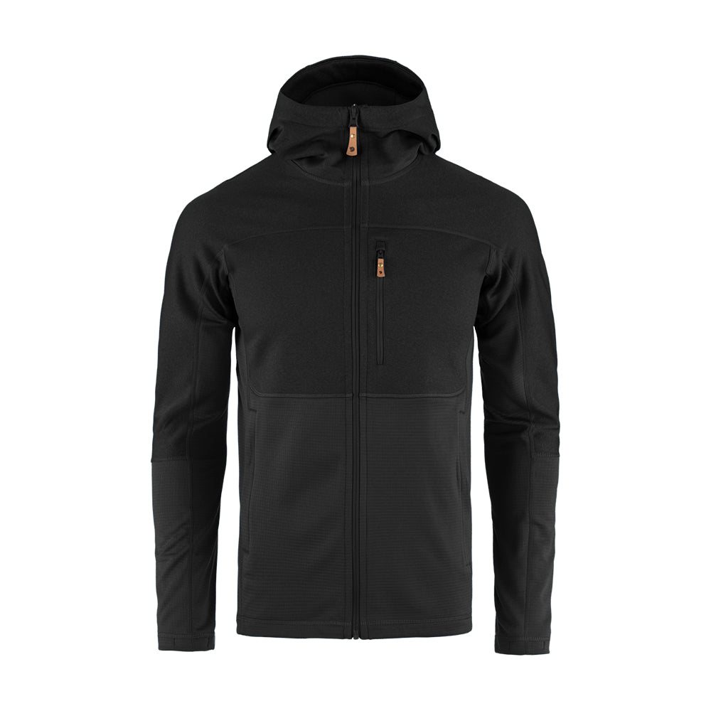 Casaca Fjallraven Abisko Trail Fleece M Black Hombre