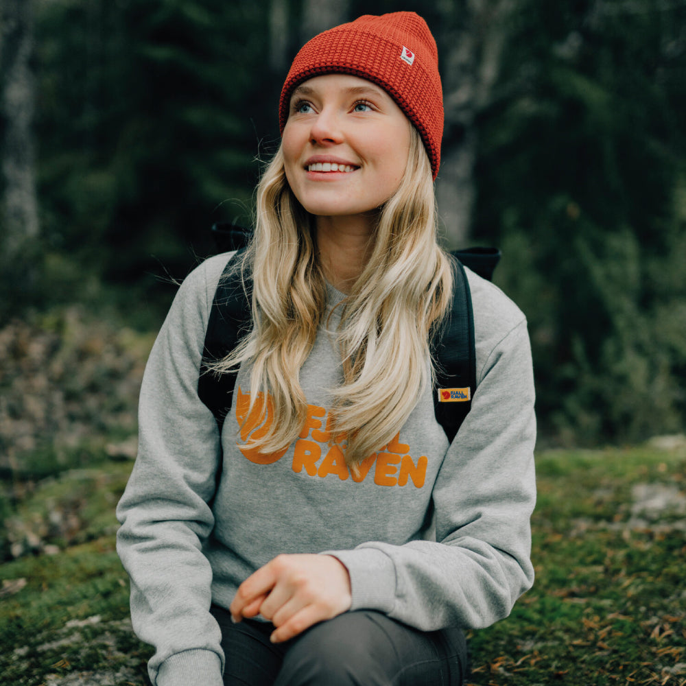 Poleron Fjallraven Logo Sweater Mujer