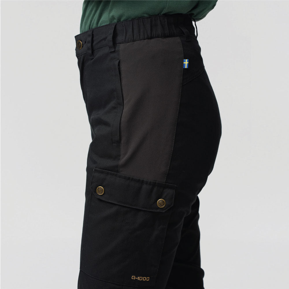 Pantalón Fjallraven Stina Trousers Dark Olive Mujer