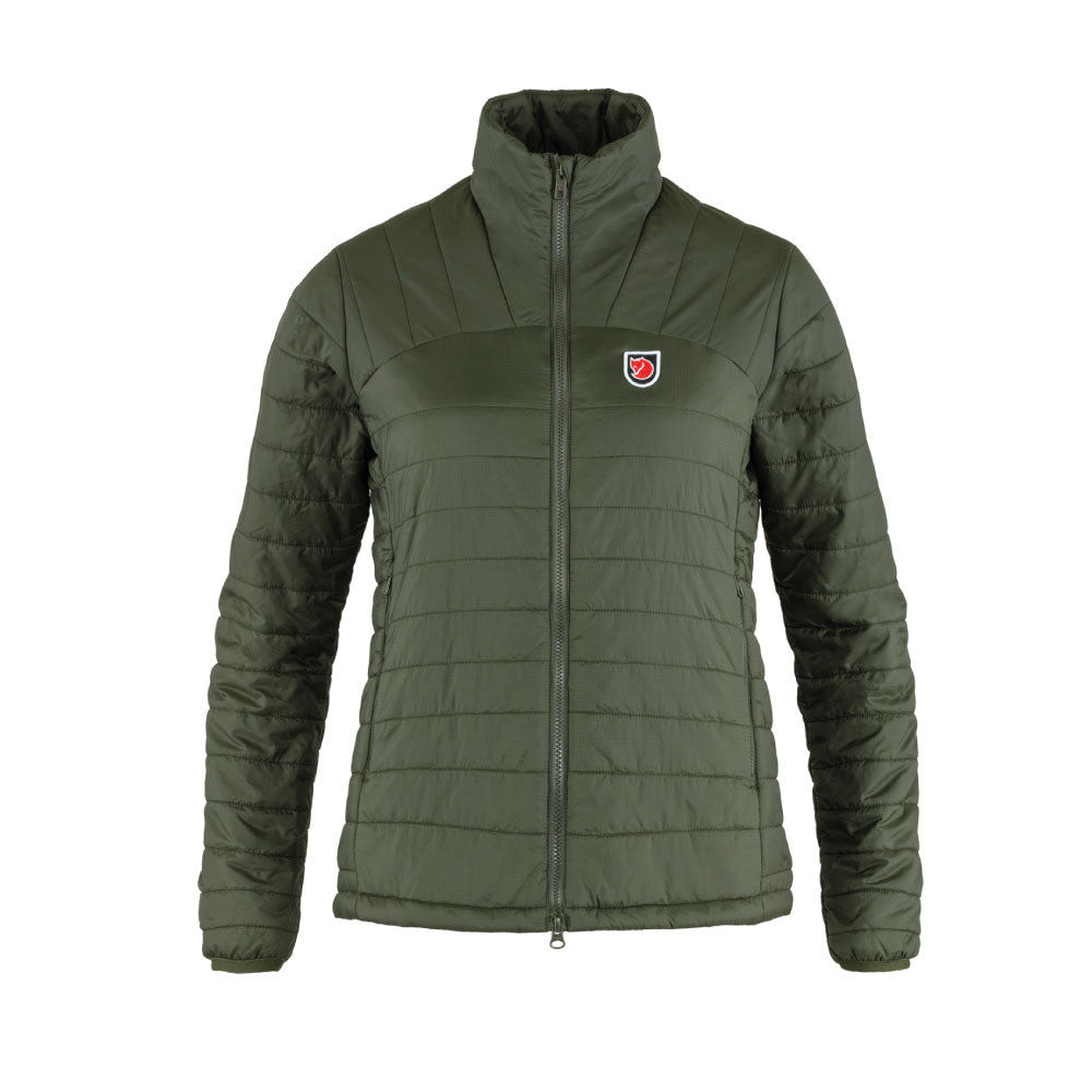 Casaca Fjallraven Expedition X-Latt Jacket W Deep Forest Mujer