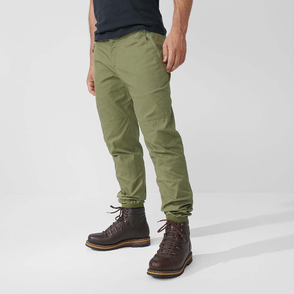 Pantalon Fjallraven Vardag Trousers Green Hombre