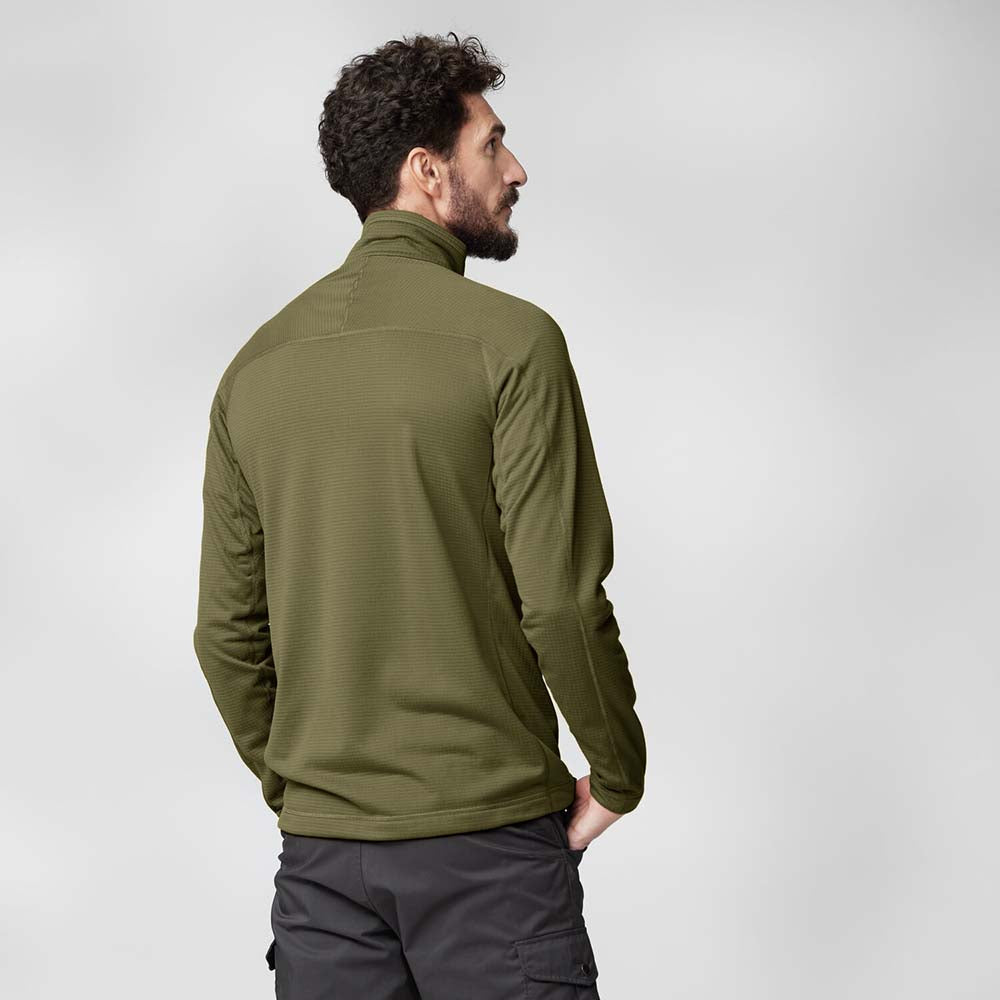 Casaca Fjallraven Abisko Lite Fleece Half Zip Hombre