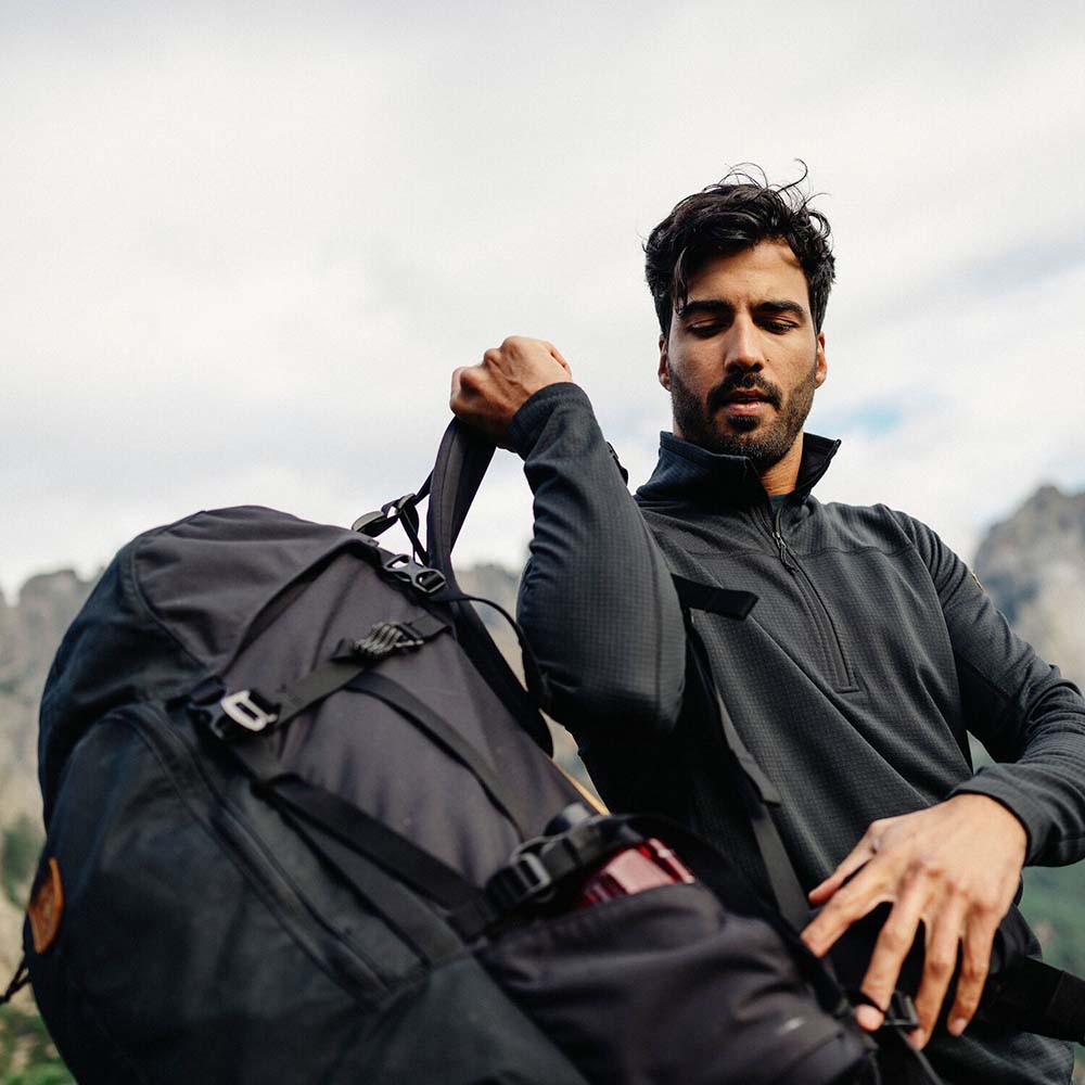 Casaca Fjallraven Abisko Lite Fleece Half Zip Hombre