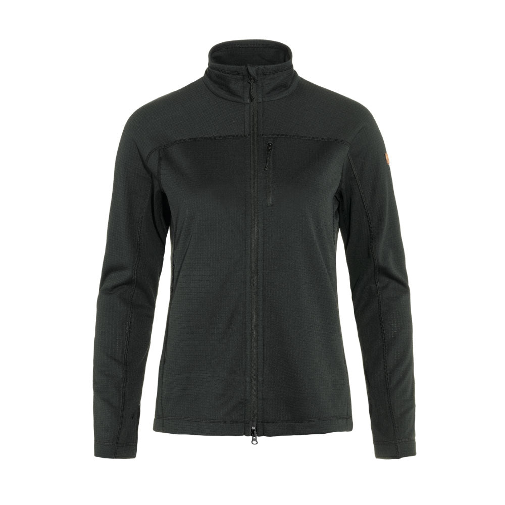 Casaca Fjallraven Abisko Lite Fleece Jacket Black Mujer