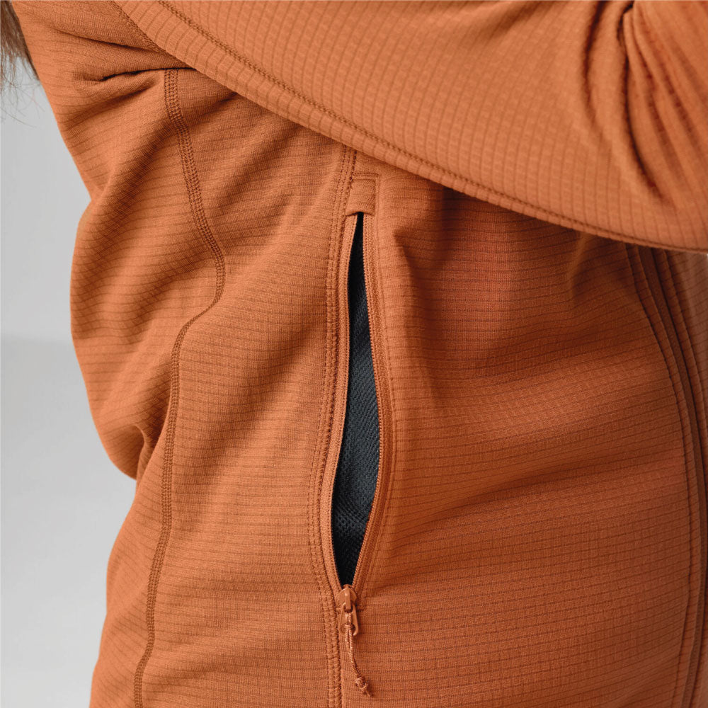 Casaca Abisko Lite Fleece Jacket Misty Green Mujer