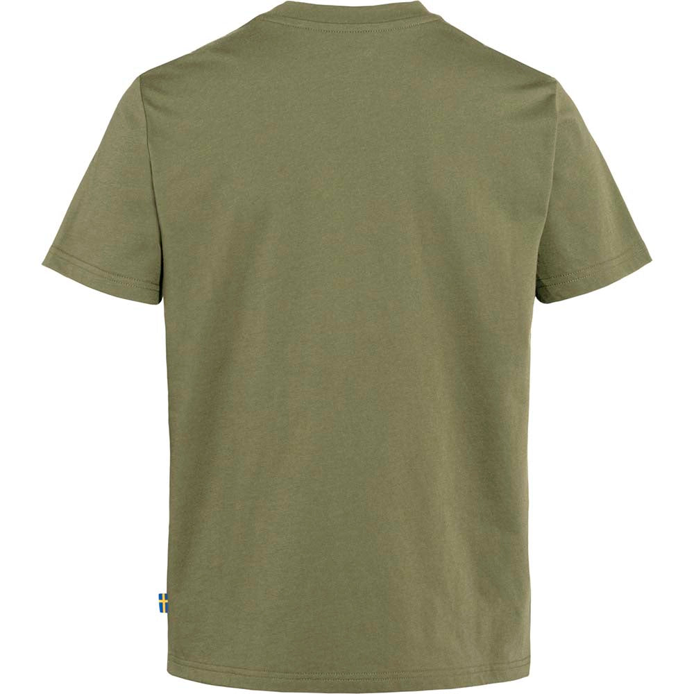 Polo Fjallraven Fox Boxy Logo Green Mujer