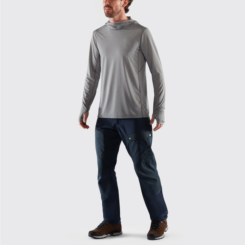 Polo Fjallraven Abisko Sun-hoodie Hombre