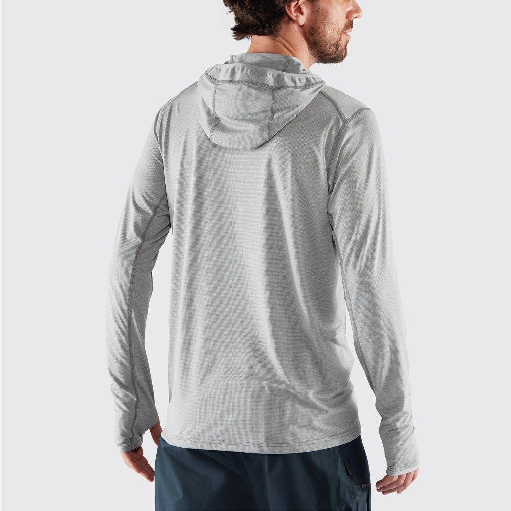 Polo Fjallraven Abisko Sun-hoodie Hombre