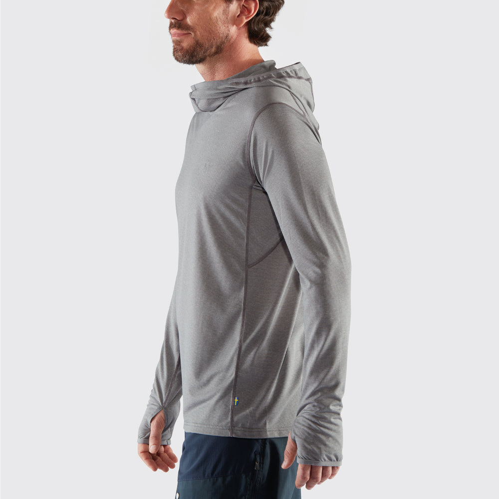 Polo Fjallraven Abisko Sun-hoodie Hombre