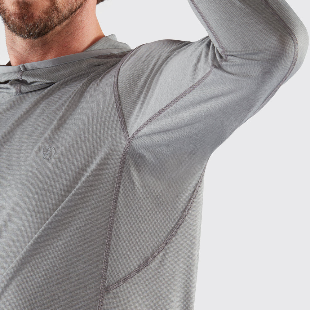 Polo Fjallraven Abisko Sun-hoodie Hombre