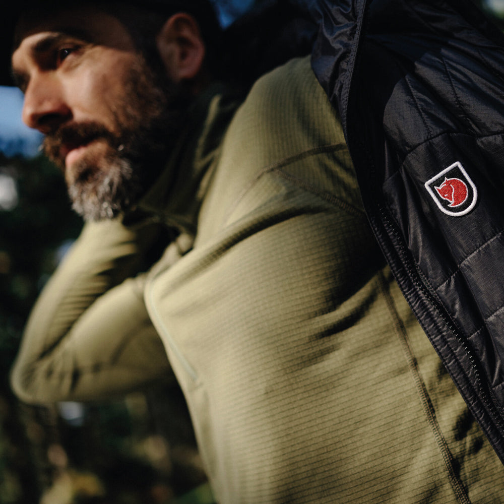 Polo Fjallraven Abisko Sun-hoodie Hombre