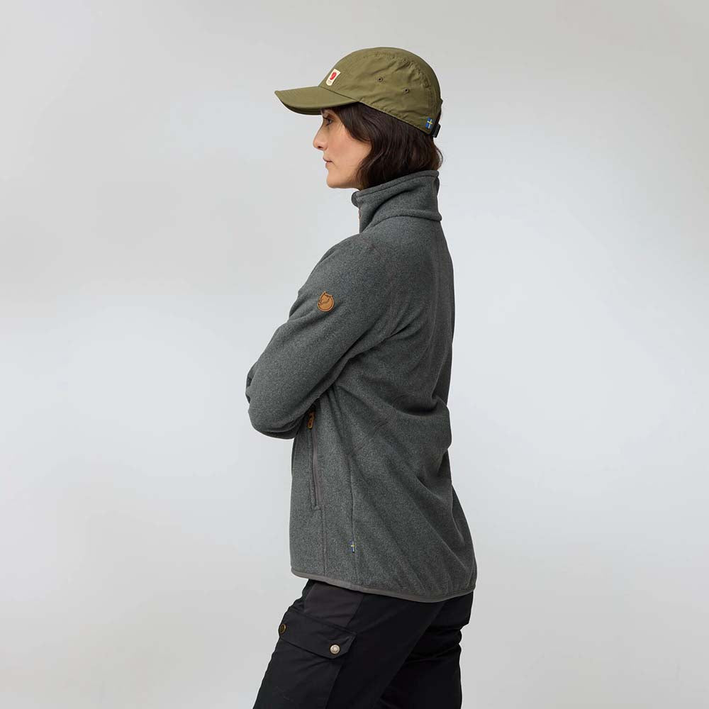 Casaca Fjallraven Stina Fleece Dark Grey Mujer