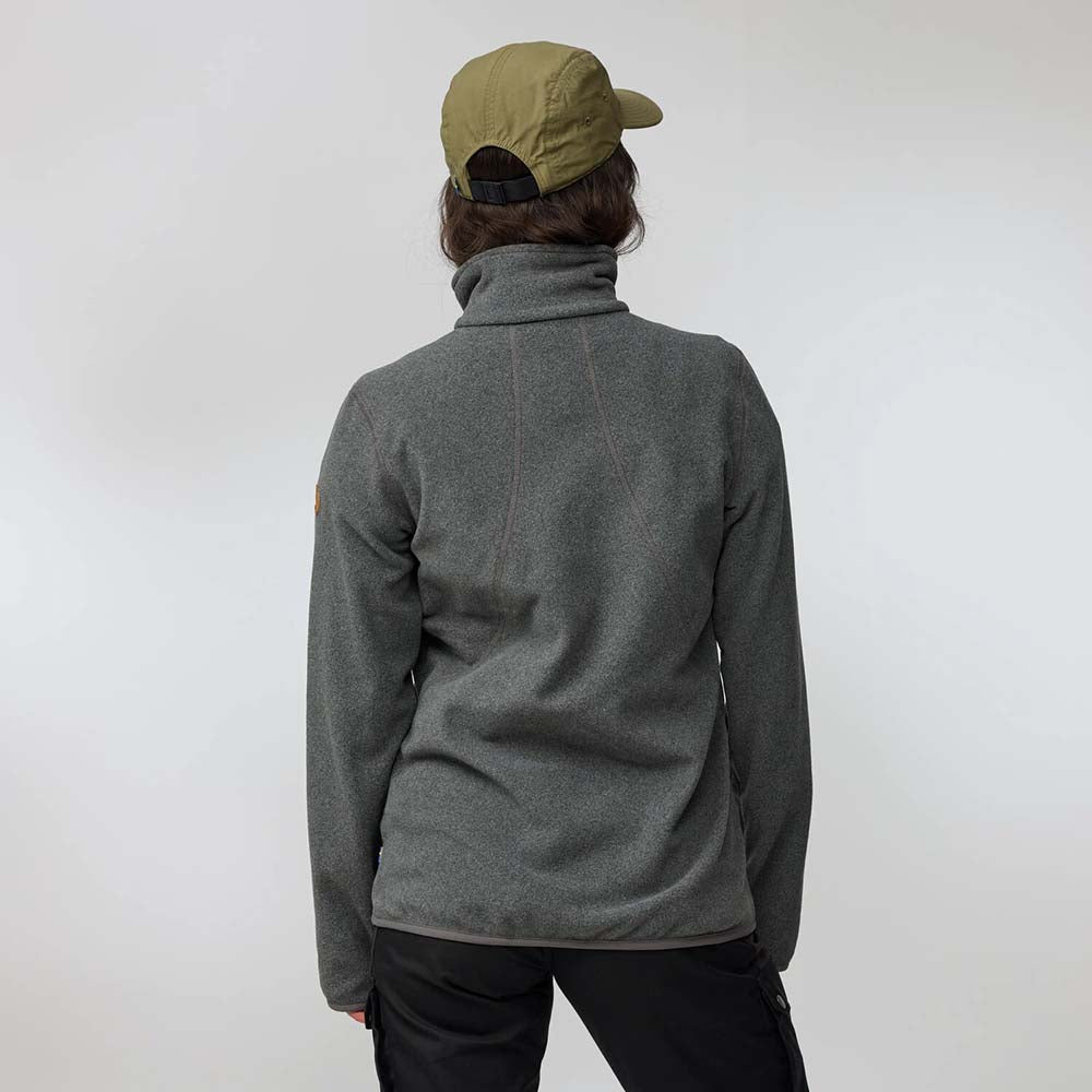 Casaca Fjallraven Stina Fleece Dark Grey Mujer
